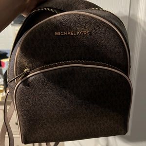 Medium authentic Michael kors backpack purse